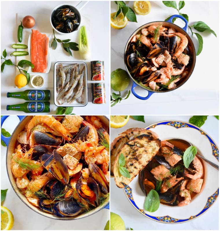 Recip - Cloppib - also known as seafood soup